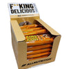 Fitking Delicious Snack Bar, Caramel Peanut - 24 x 40g - Karamell Erdnuss