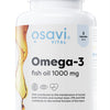 Omega-3 Fish Oil Molecularly Distilled, 1000mg (Lemon) - 60 softgels