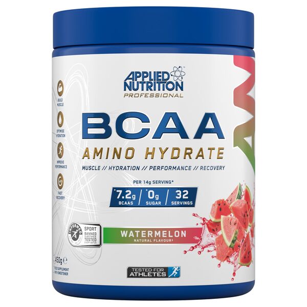 BCAA Amino-Hydrate, Watermelon - 450g - Watermelon