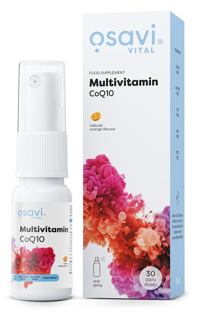 Multivitamin CoQ10 Oral Spray, Orange - 25 ml.