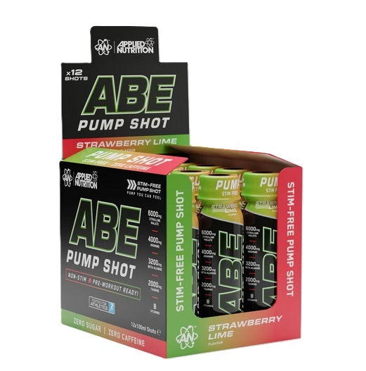 Applied Nutrition ABE Pump Shot, Strawberry Lime - 12 x 100 ml. - Strawberry Lime