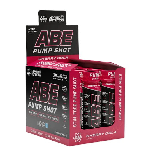 Applied Nutrition ABE Pump Shot, Cherry Cola - 12 x 100 ml. - Cherry Cola