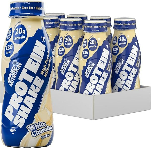 High Protein Shake, White Chocolate (EAN 05056555202104) - 8 x 330 ml. - White Chocolate (EAN 05056555202104)