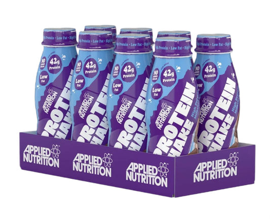 High Protein Shake, Double Chocolate (EAN 05056555200483) - 8 x 500 ml. - Double Chocolate (EAN 05056555200483)