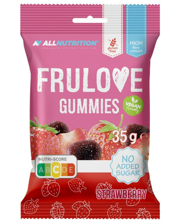 Frulove Gummies, Strawberry - 35g - Strawberry