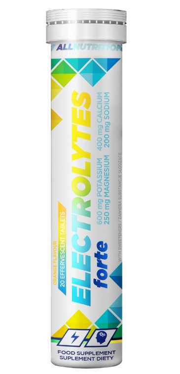 Electrolytes Forte, Orange - 20 effervescent tablets