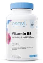 Vitamin B5 Pantothenic Acid, 200mg - 180 vegan caps