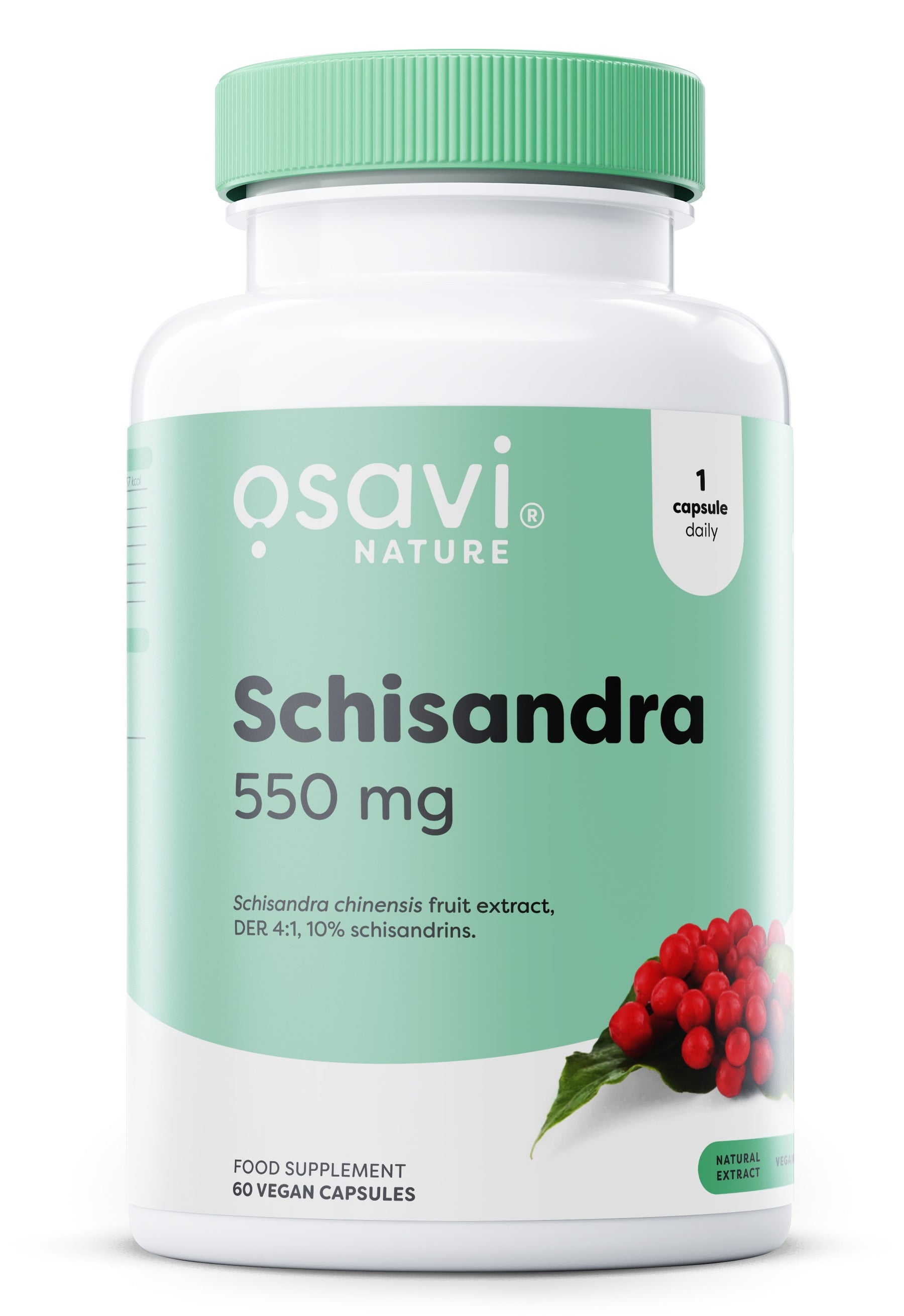 Schisandra, 550 mg - 60 vegan caps