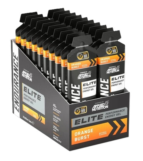 Endurance Elite Performance Energy Gel, Orange Burst - 20 x 60 ml. - Orange Burst