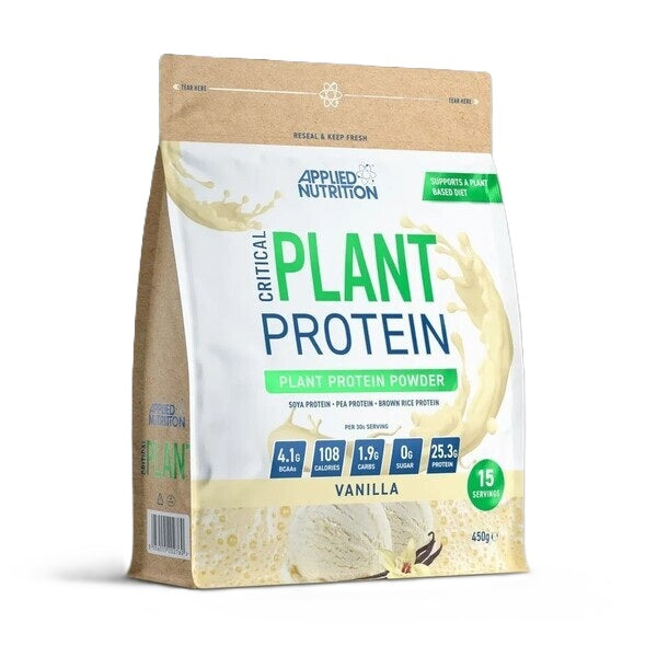 Critical Plant Protein, Vanilla - 450g - Vanilla