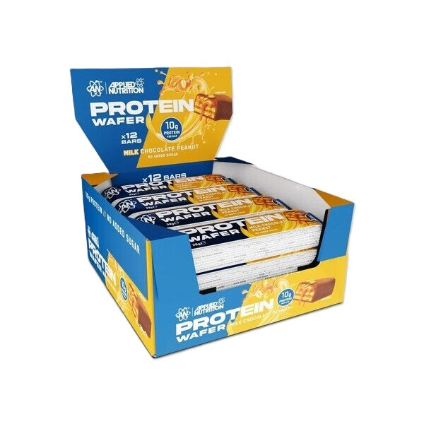 Protein Wafer, Milk Chocolate Peanut - 12 x 39g - Milk Chocolate Peanut