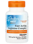 Fast Acting Arginine Complex with Nitrosigine, 750mg - 60 tablets