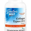 Collagen Types 1 and 3 with Vitamin C - 240 caps
