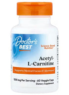 Doctor's Best Acetyl L-Carnitine, 500mg  - 60 vcaps
