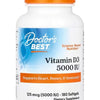 Vitamin D3, 5000 IU - 180 softgels