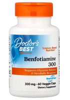 Benfotiamine with BenfoPure, 300mg - 60 vcaps