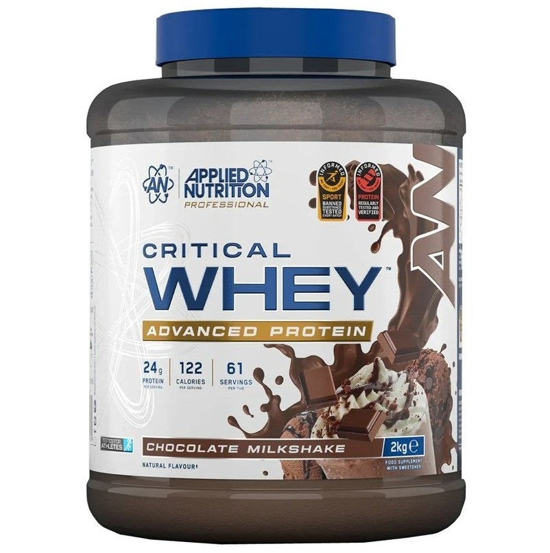 Critical Whey, Chocolate Milkshake - 2000g - Chocolate Milkshake