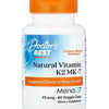 Natural Vitamin K2 MK7 with MenaQ7, 45mcg - 60 vcaps
