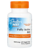 Fully Active B12, 1500mcg - 60 vcaps