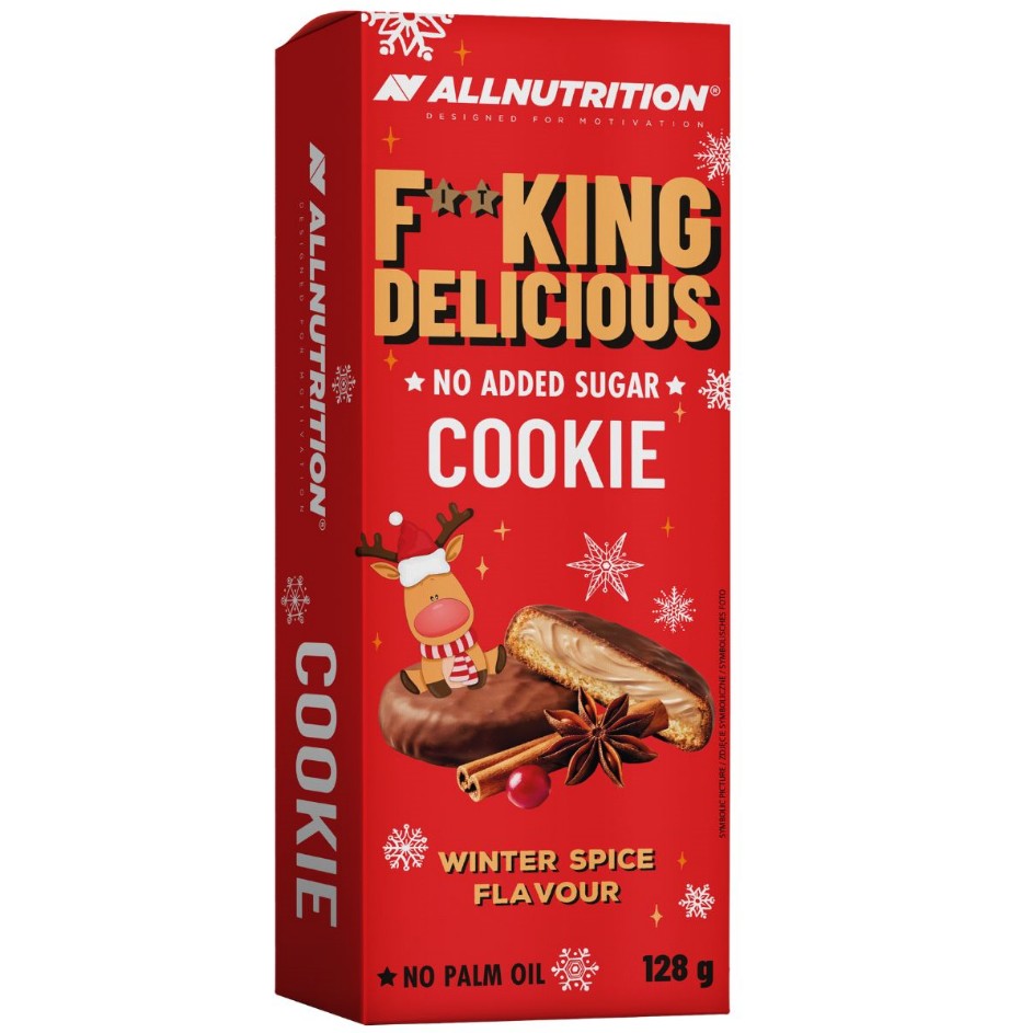 Fitking Delicious Cookie, Winter Spice - 128g - Winter Spice