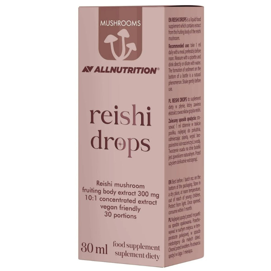 Mushrooms Reishi Drops, 300mg - 30 ml.