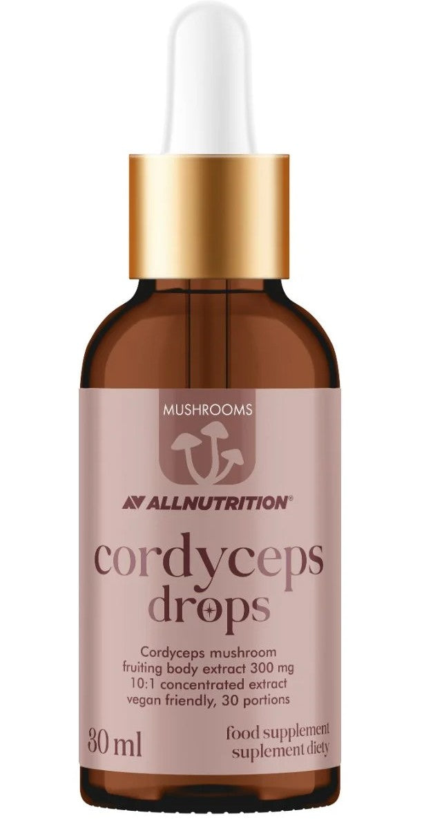 Mushrooms Cordyceps Drops, 300mg - 30 ml.