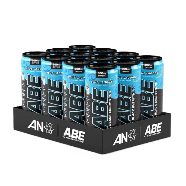 Applied Nutrition ABE Energy + Performance Cans, Blue Lagoon - 12 x 330 ml. - Blue Lagoon