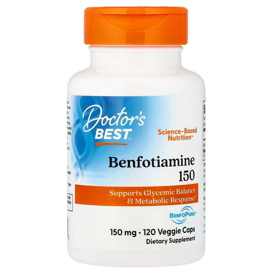 Benfotiamin mit BenfoPure, 150 mg – 120 pflanzliche Kapseln