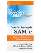 SAM-e, 400mg Double-Strength - 60 tablets