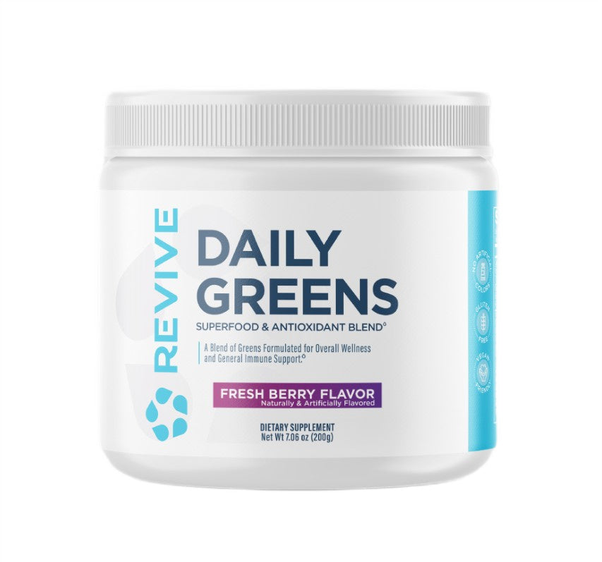 Daily Greens Powder, Fresh Berry (EAN 850030689115) - 200g - Fresh Berry (EAN 850030689115)