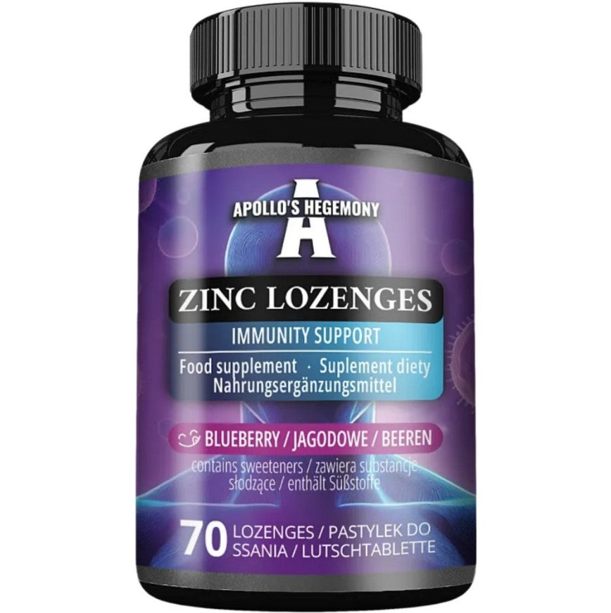 Zinklutschtabletten, Heidelbeere – 70 Lutschtabletten