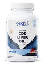 Norwegian Cod Liver Oil Softgels, 1000mg (Lemon) - 90 softgels