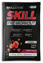 Skill Pre-Workout, Berry Blast - 16-16.5g (1 serving)