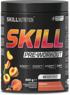 Skill Pre-Workout, Peach - 400-412g - Peach