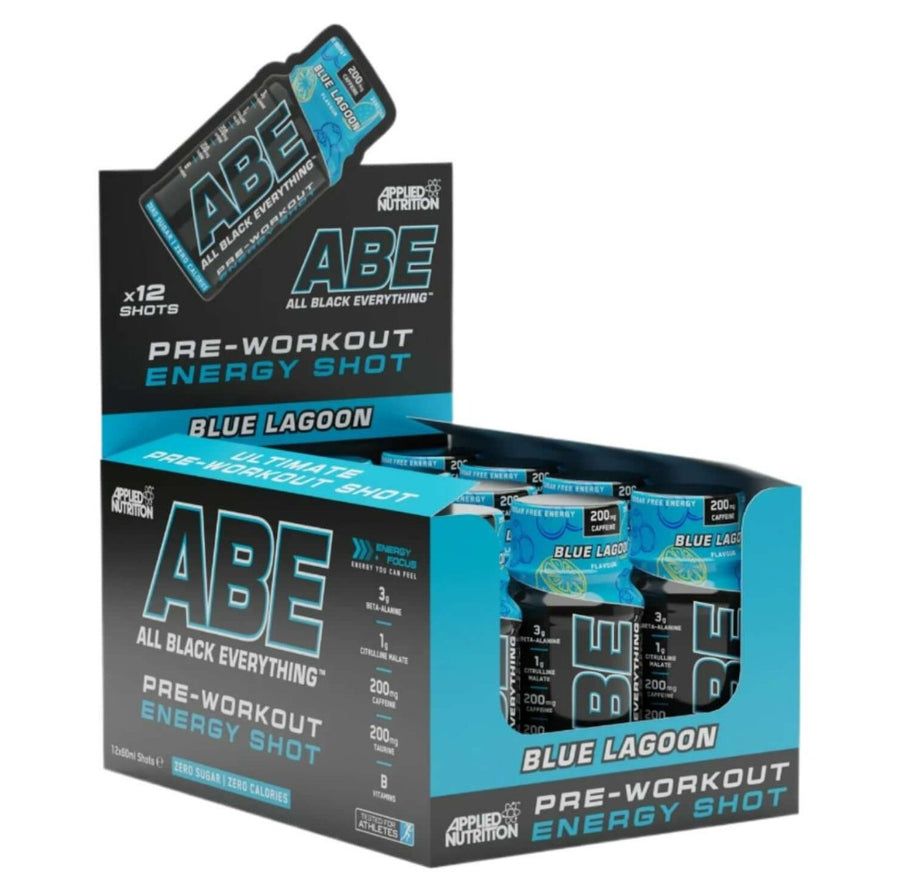 Applied Nutrition ABE Shot, Blue Lagoon - 12 x 60 ml. - Blue Lagoon