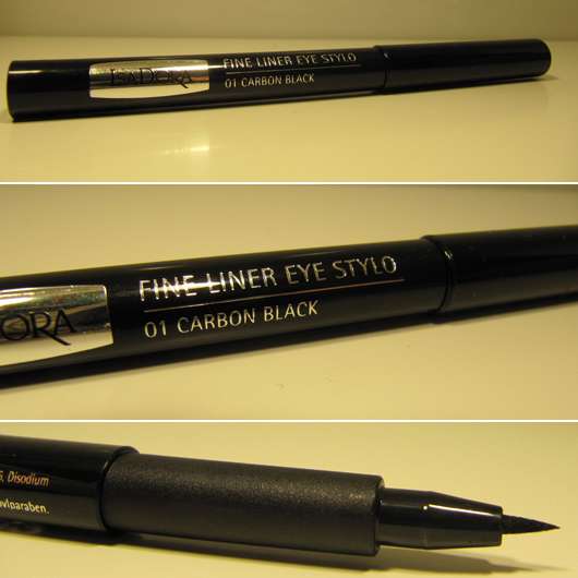 IsaDora Fine Liner Eye Stylo 1.1ml - 01 Carbon Black