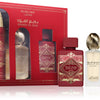 Lattafa Perfumes Bade'e Al Oud Sublime Gift Set 100ml EDP + 200ml Perfumed Body Spray + 300ml Air Freshener