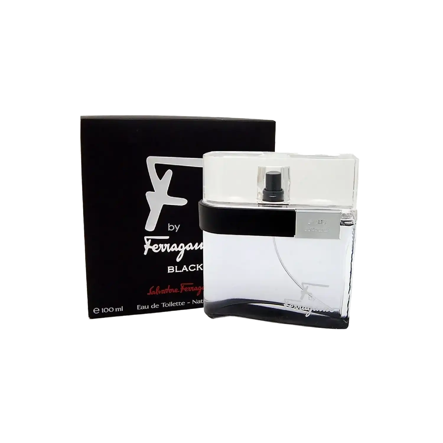 Salvatore Ferragamo F by Ferragamo Black Eau de Toilette 50ml Spray