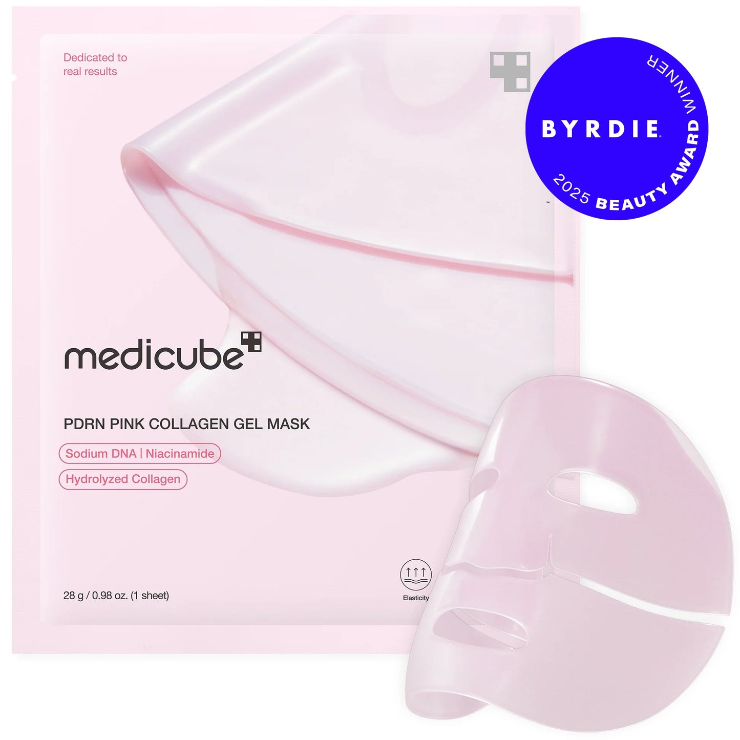 Medicube PDRN Pink Collagen Gel Mask Pack 4 x 28ml