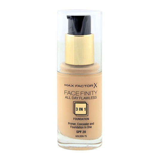 Max Factor Facefinity All Day Flawless 3 in 1 Foundation SPF20 30ml - 88 Praline