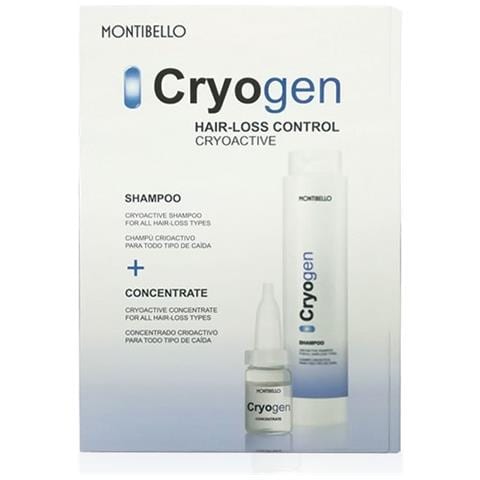 Montibello Cryogen Gift Set 300ml Shampoo and 10 x 7ml Concentrate
