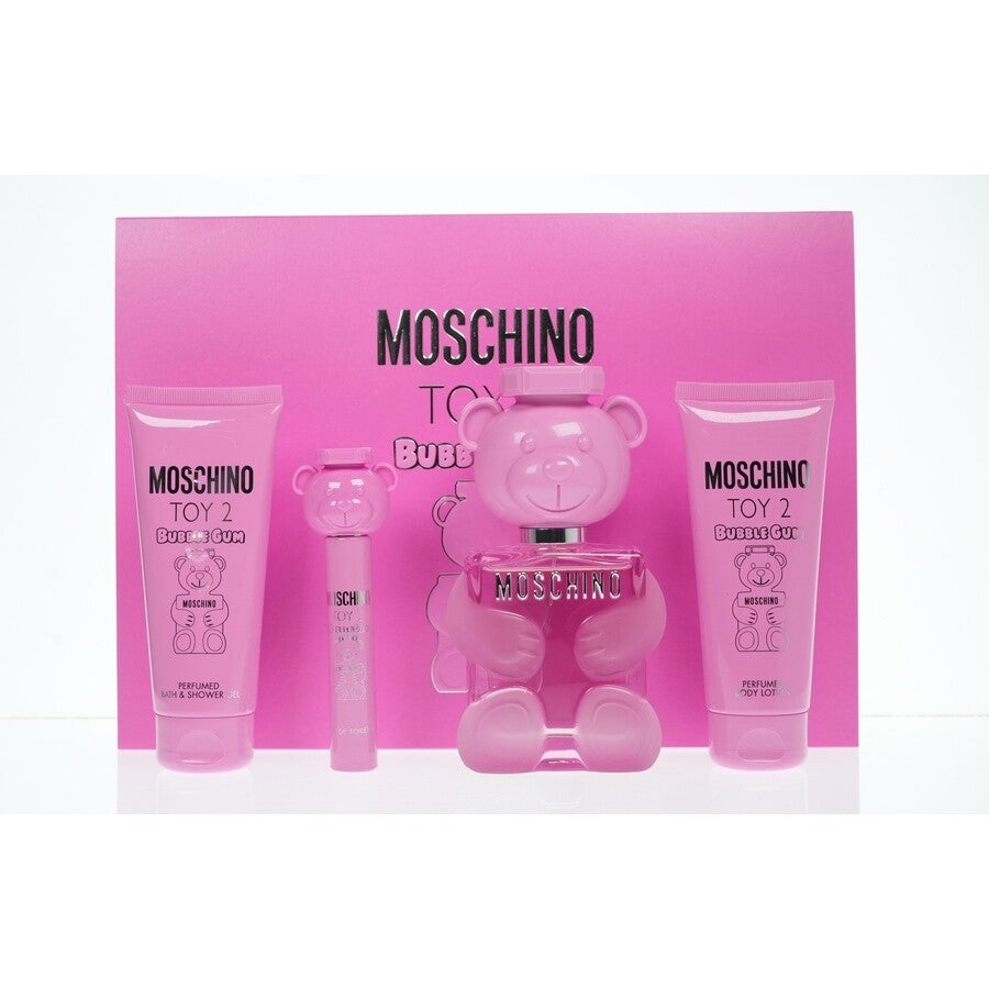 Moschino Toy 2 Bubble Gum Gift Set 50ml EDT + 50ml Body Lotion + 50ml Shower Gel