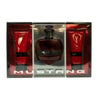 Mustang Red Gift Set 100ml EDT + 100ml Aftershave Balm + 100ml Body Wash