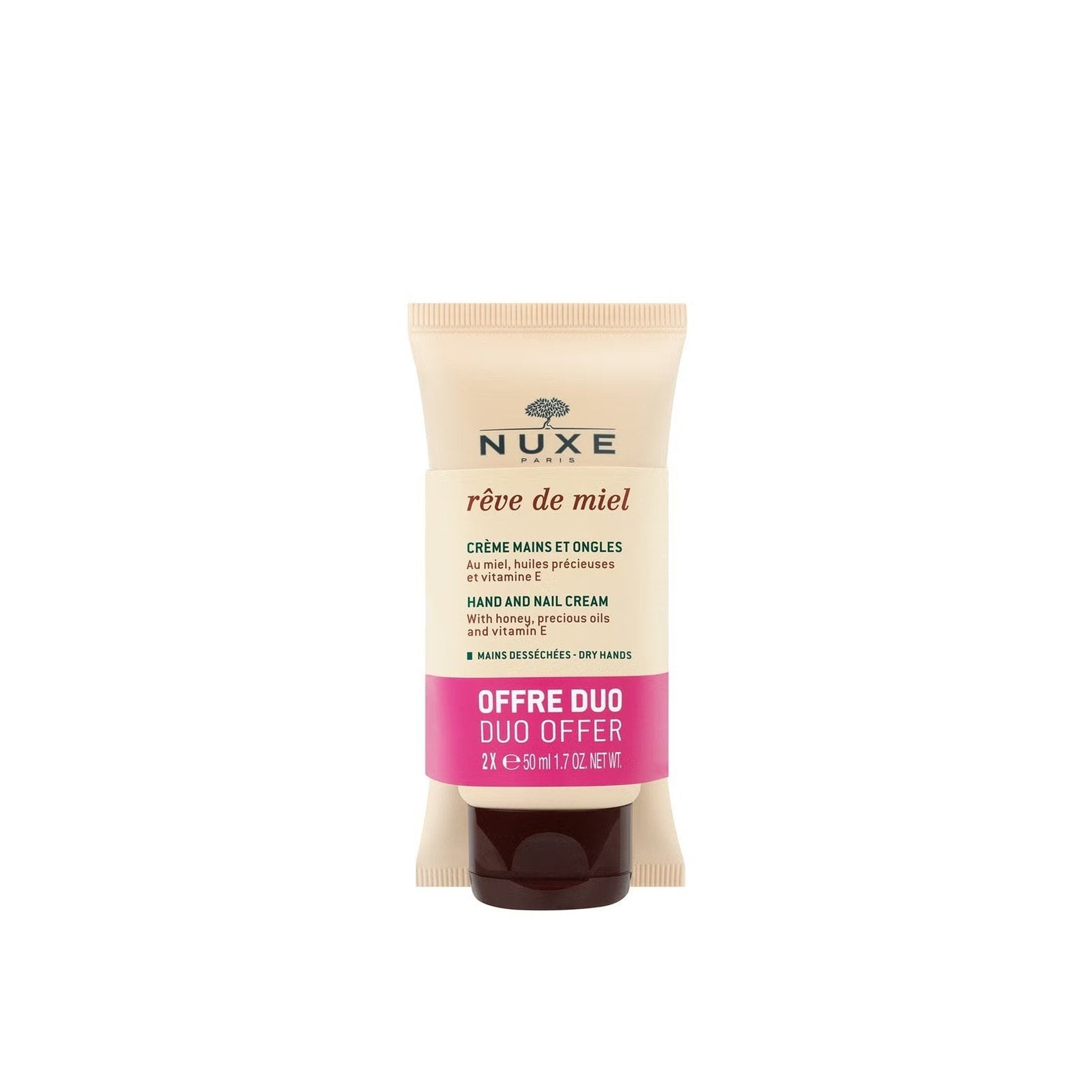 Nuxe Rêve De Miel Hand Cream Duo Gift Set 2 x 50ml