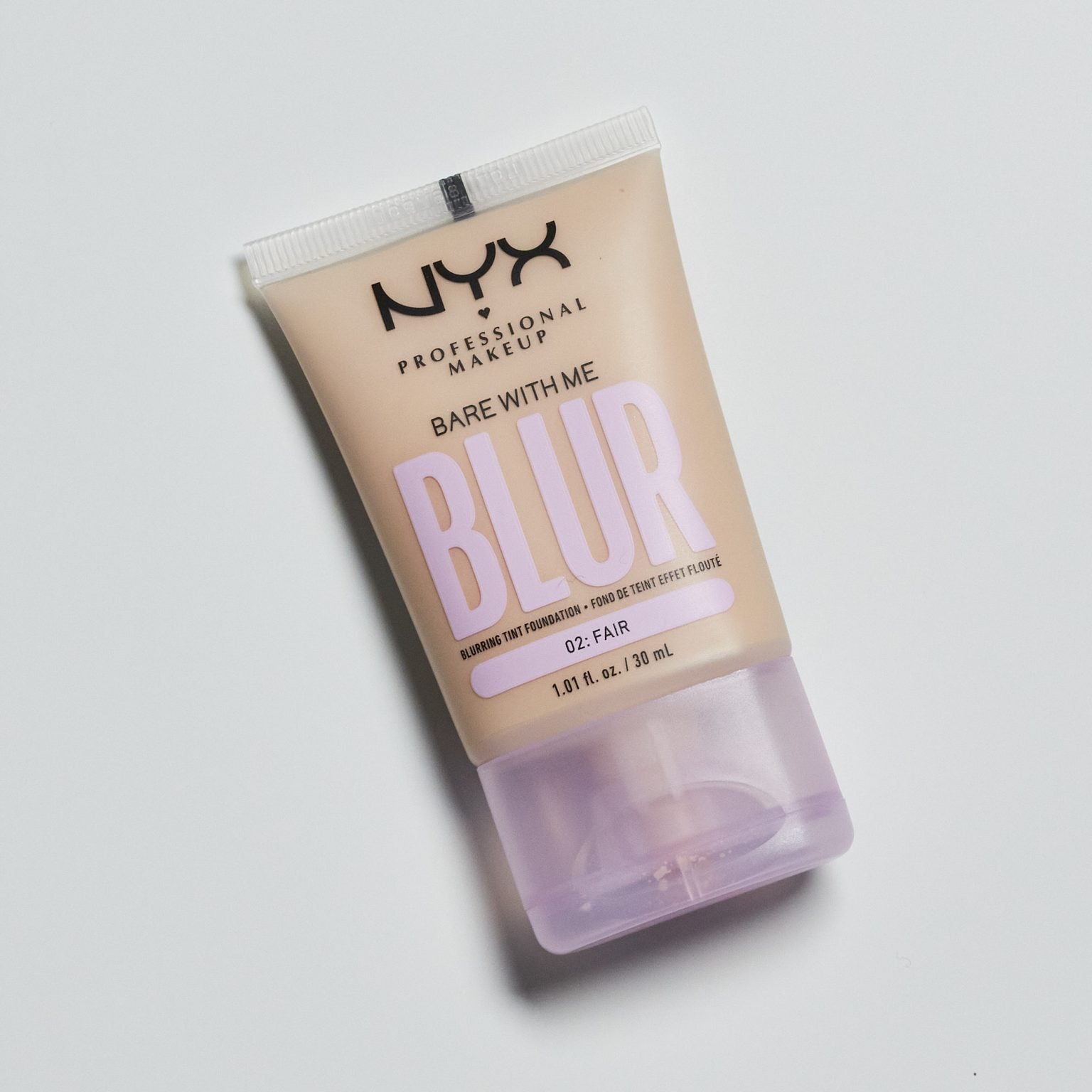 NYX Bare With Me Blur Foundation 30ml - 17 Truffle