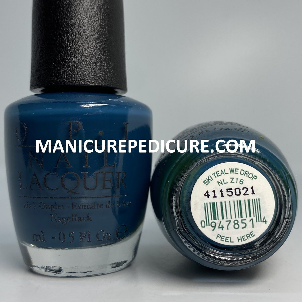 OPI Swiss Collection Nail Polish 15ml - Ski Teal We Drop