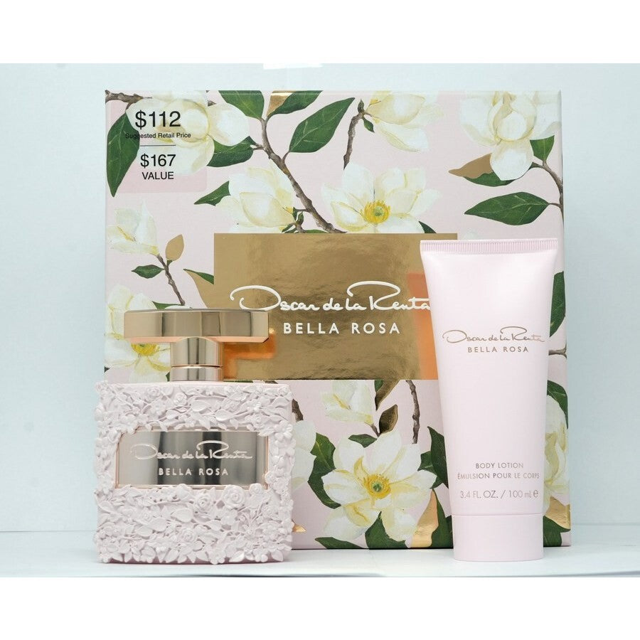 Oscar De La Renta Oscar Gift Set 100ml EDT + 100ml Body Lotion + 15ml EDT