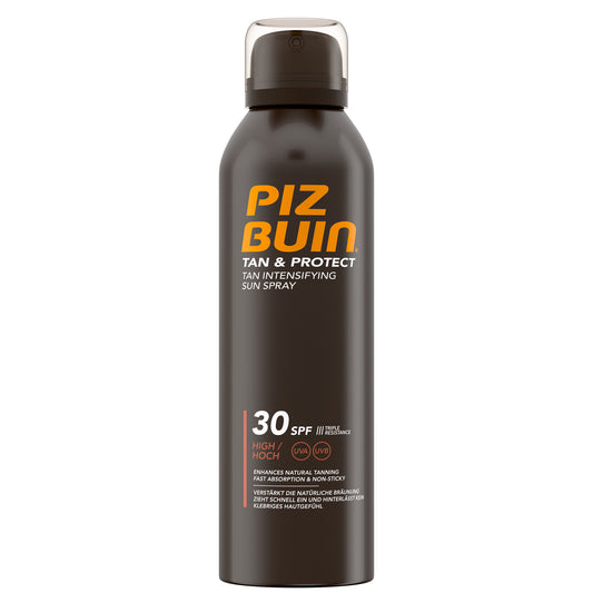 Piz Buin Tan &amp; Protect Tan Intensifying Sun Spray SPF30 150ml