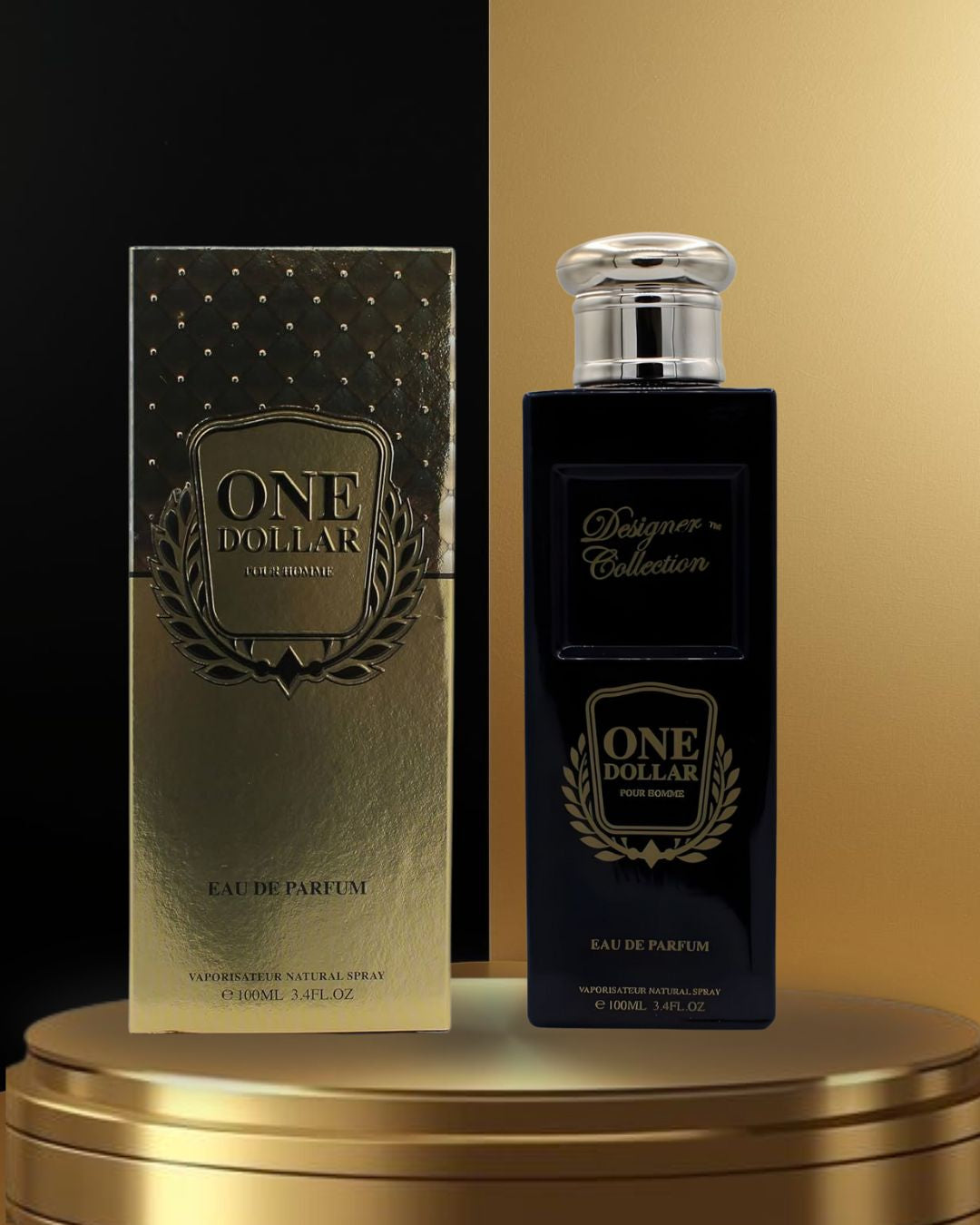 Designer Collection One Dollar Pour Homme Eau de Parfum 100ml Spray