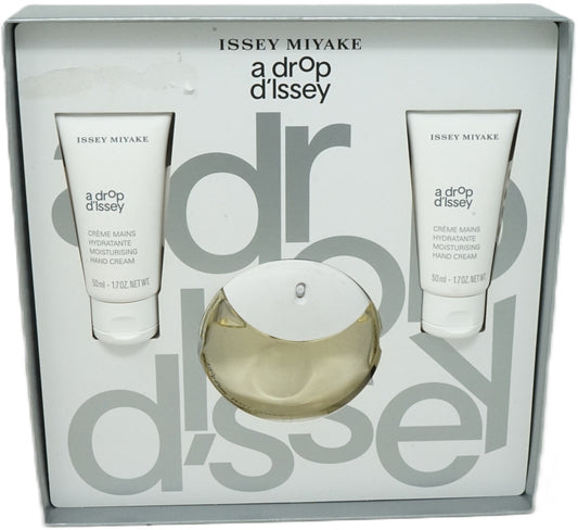 Issey Miyake A Drop d'Issey Gift Set 50ml EDP + 2 x 50ml Hand Cream